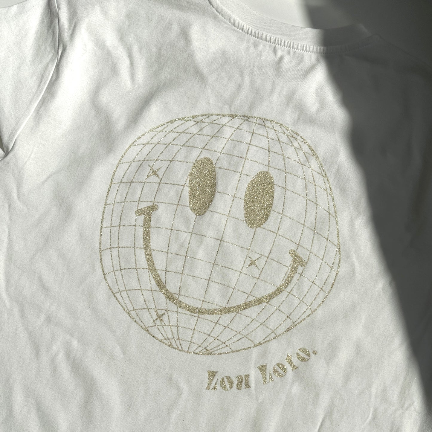 T-Shirt aus Bio-Baumwolle, Disco