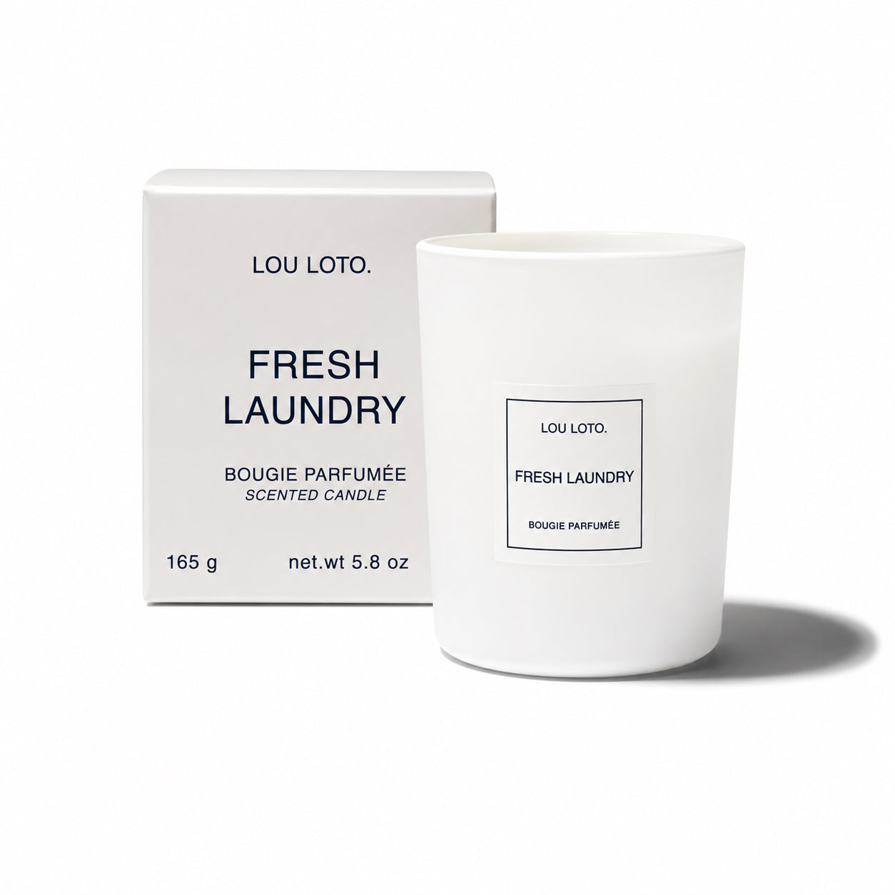 Duftkerze 165g, Fresh Laundry