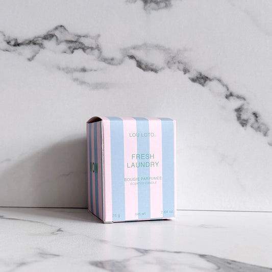 Duftkerze 75g, Fresh Laundry