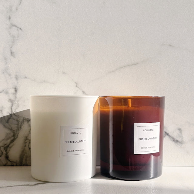 Duftkerze 165g, Fresh Laundry
