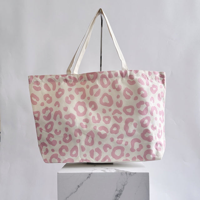 Canvas Shopper Leo, rosa