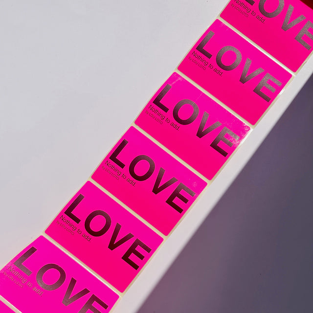 Sticker LOVE, 20 Stk.