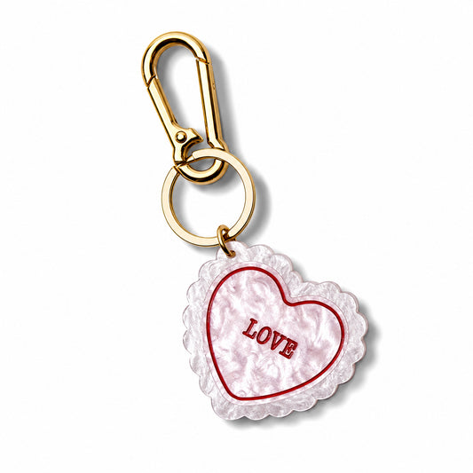 Schlüsselanhänger & Bag Charm Love