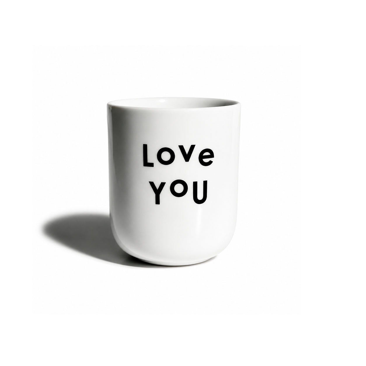 Porzellanbecher Love You