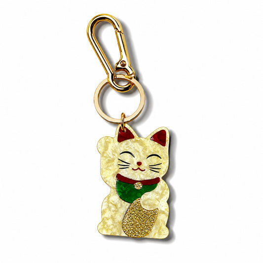 Schlüsselanhänger & Bag Charm Lucky Cat
