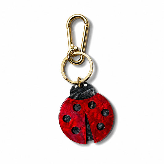 Schlüsselanhänger & Bag Charm Marienkäfer