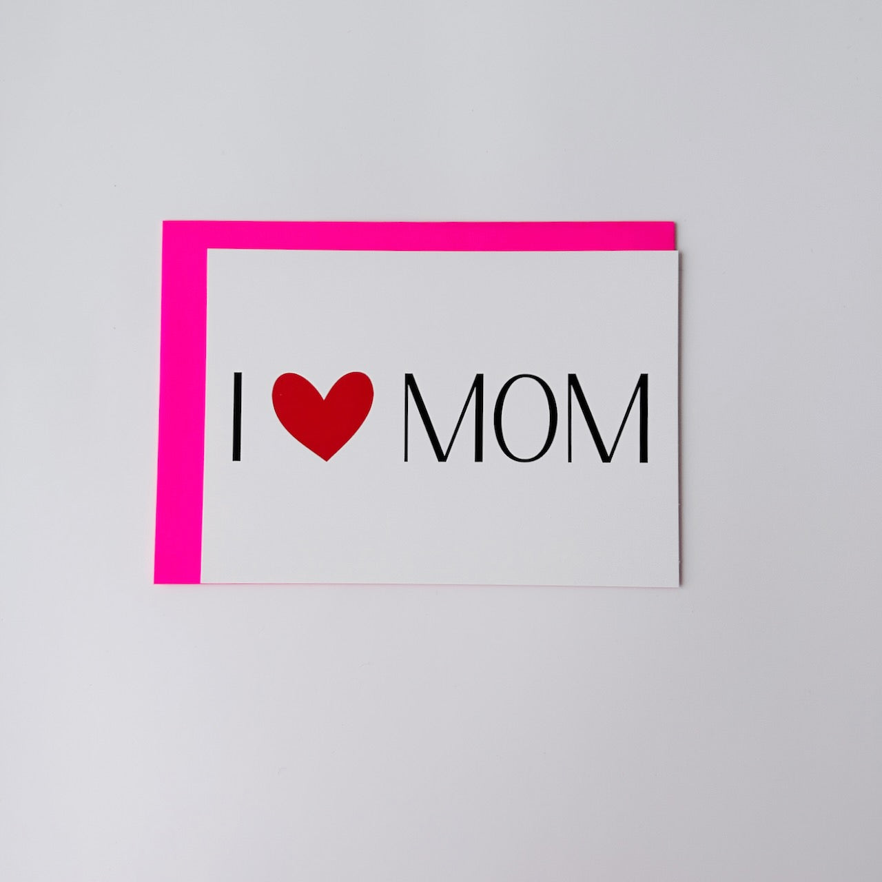 Karte I love Mom