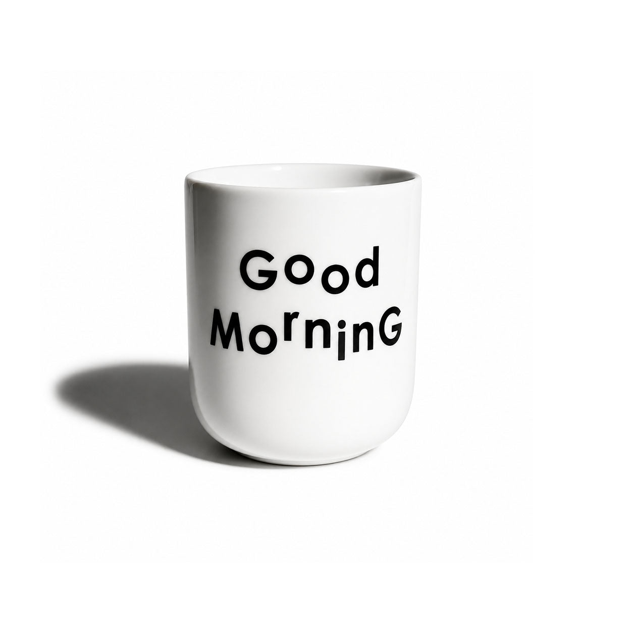 Porzellanbecher Good Morning