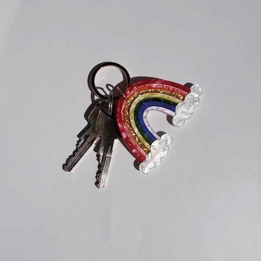 Schlüsselanhänger Regenbogen