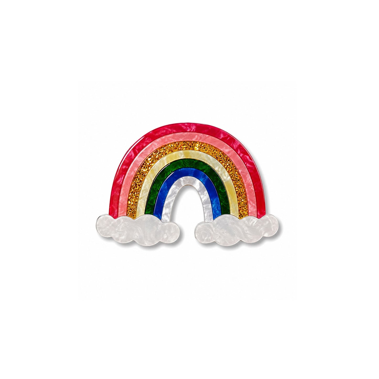 Brosche Rainbow