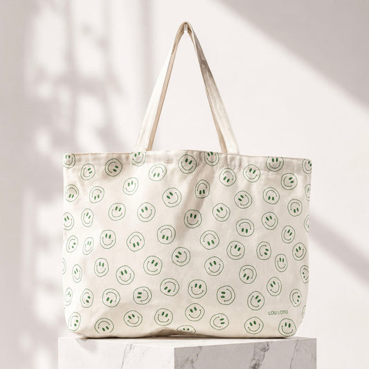 Canvas Shopper, grün