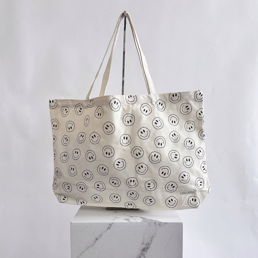 Canvas Shopper, schwarz