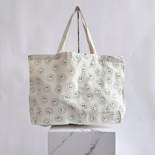 Canvas Shopper, grün