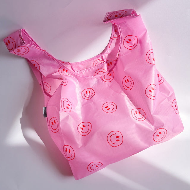 Shopping Bag pink, 3 Stück