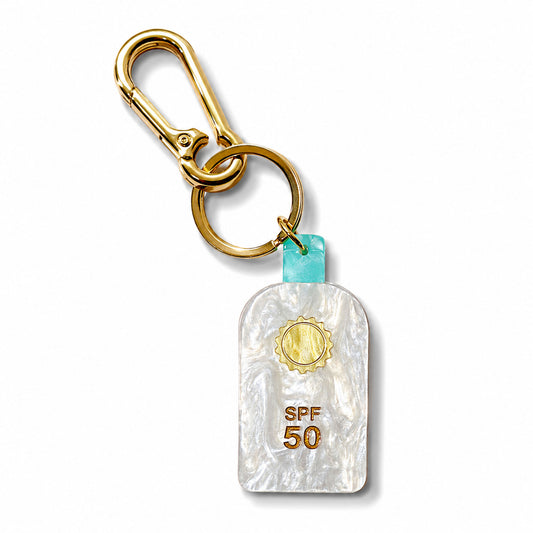 Schlüsselanhänger & Bag Charm Sonnencreme SPF 50