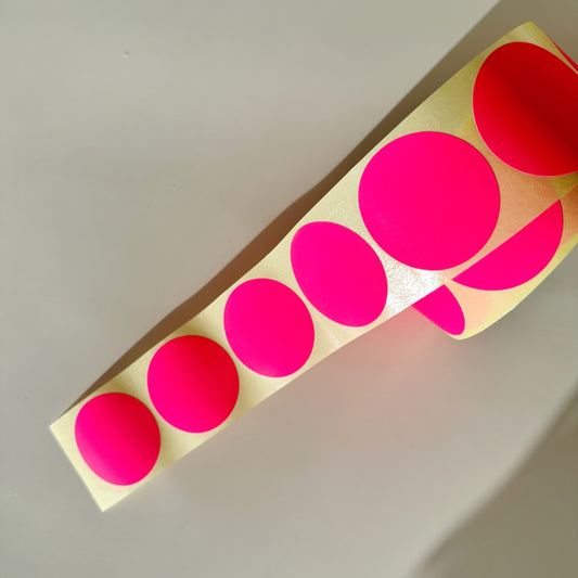 Sticker neonpink
