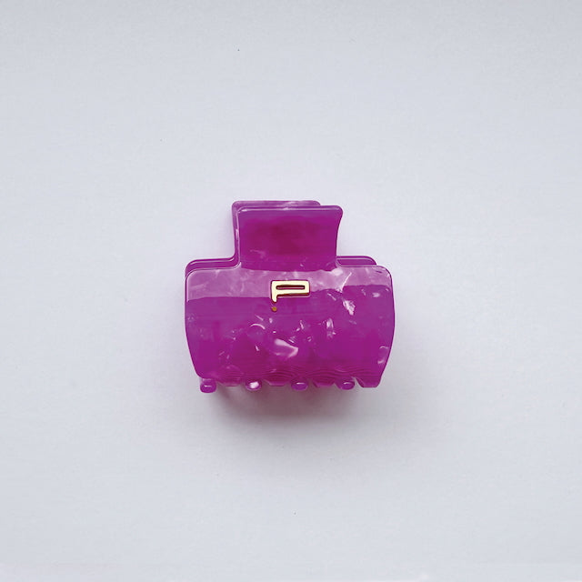 Haarklammer NO.01, violett 3 Stk.