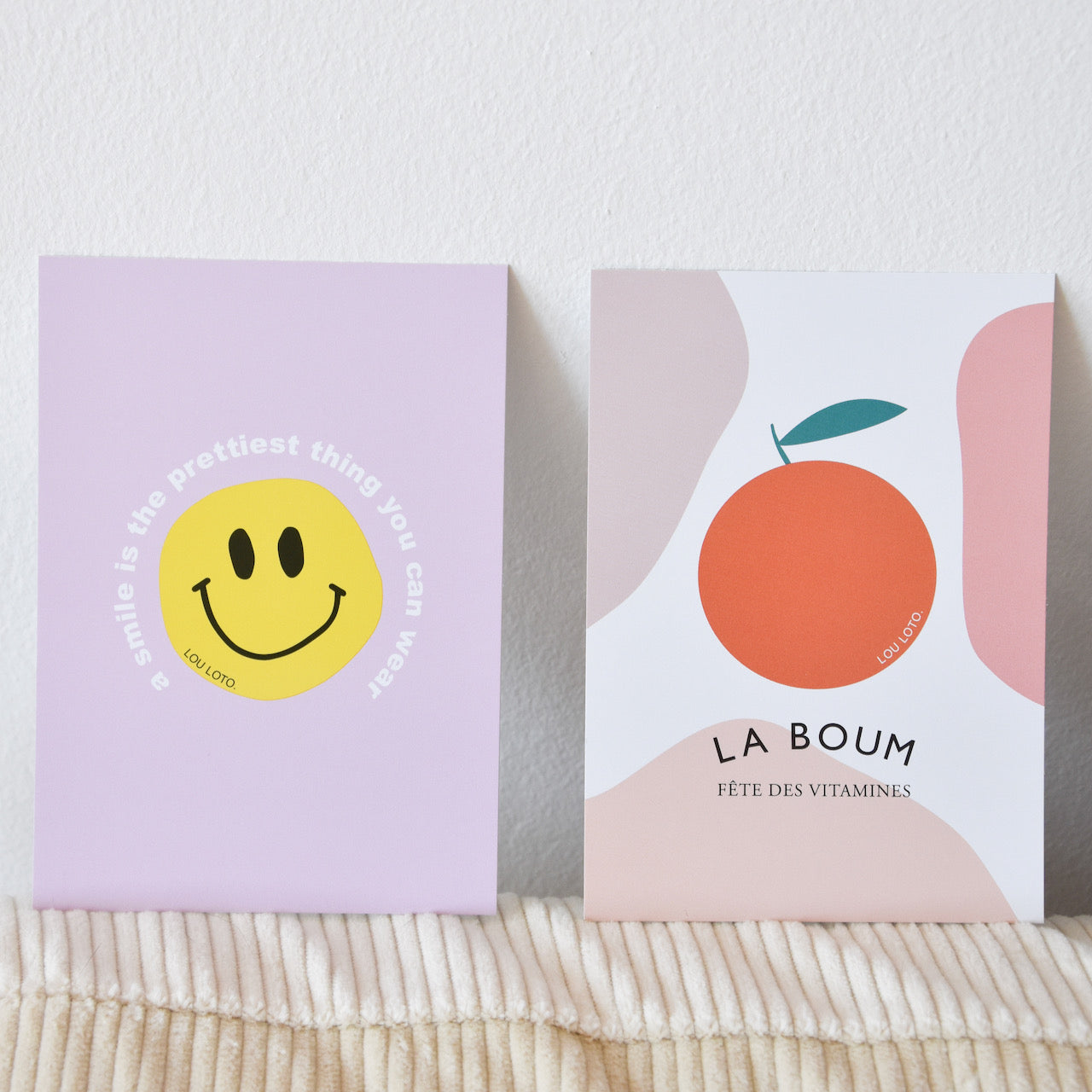 Post- und Grußkarte, La Boum