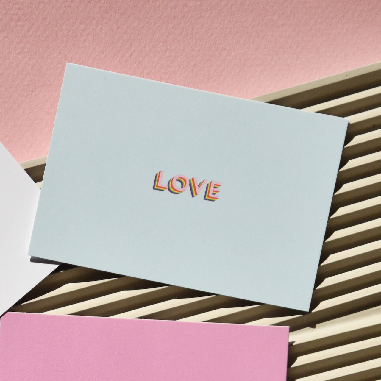 10er Set Minikarten, LOVE